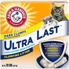 Комкующийся наполнитель для кошачьего туалета Arm&Hammer Ultra Last ароматизированный, цена | Фото