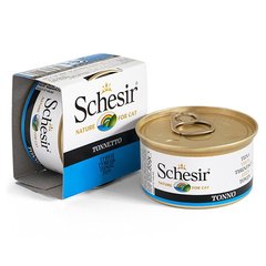 Консерви для котів Schesir Tuna з тунцем в желе 750013 фото