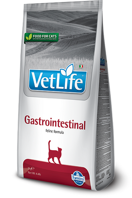 Сухой лечебный корм для кошек Farmina Vet Life Gastrointestinal диет. питание, при заболевании ЖКТ, 2 кг PVT004001S фото