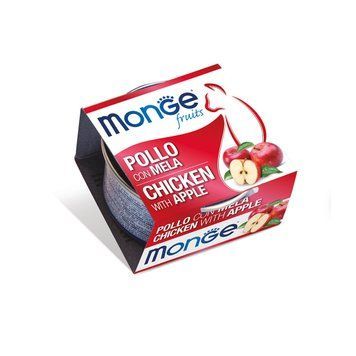 Влажный корм для кошек MONGE CAT Adult курица с яблоком Monge_70013345 фото
