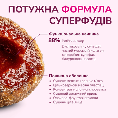Функціональні ласощі для собак дрібних порід LK Baits Pet Nutrigo Collagen Complex Mini з колагеном (&Oslash; 15 мм), 75 г 7777024 фото