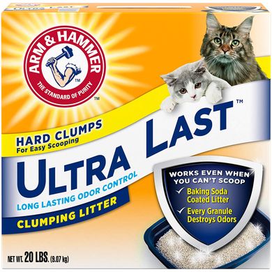 Комкующийся наполнитель для кошачьего туалета Arm&Hammer Ultra Last ароматизированный 200022039 фото