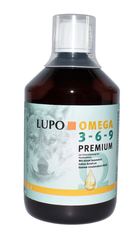 Добавка для шкіри, шерсті і імунної системи LUPO OMEGA 369 Premium для собак і кішок, 100 мл 62111-100 фото