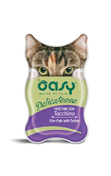 Влажный корм для кошек OASY CAT Индейка oasy_3017342221 фото
