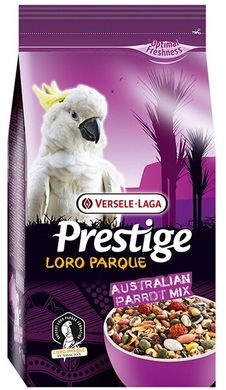 Повнораціонна зернова суміш для австралійським папуг Versele-Laga Prestige Loro Parque Australian Parrot Mix 219508 фото