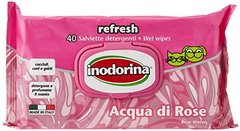Салфетки для собак Inodorina Salv Refresh Acqua Rose с розовой водой 40шт 230.0030.001 фото
