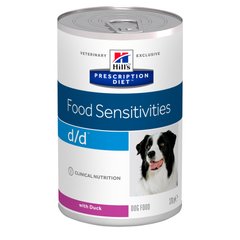 Влажный корм для собак Hill's Prescription diet d/d Food Sensitives с уткой Hills_8003 фото
