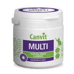 Вітамінний комплекс для котів Canvit Multi, 100 г, 100 шт. 80359 фото