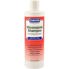 Шампунь Davis Miconazole Shampoo з 2% нітратом міконазола для собак і котів із захворюваннями шкіри, 50 мл MSR50 фото