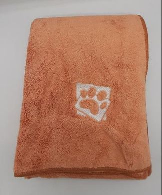 Полотенце для собак Fovis из премиум микрофибры, Кофе с карамелью FV19 фото