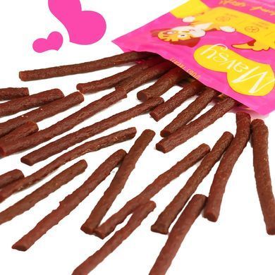 Ласощі палички для собак для догляду за зубами та яснами Mavsy LAMB sticks з ягням, 100 г LSS04 фото