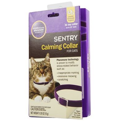 Ошейник для котов с феромонами SENTRY Good Behavior Small, 38 см 21018 фото