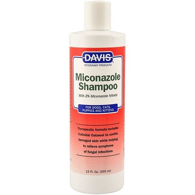 Шампунь Davis Miconazole Shampoo с 2% нитратом миконазола для собак и котов с заболеваниями кожи, 50 мл MSR50 фото