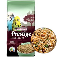 Полнорационный корм для волнистых попугаев Versele-Laga Prestige Premium Вudgies, цена | Фото
