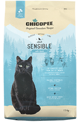 Сухой корм для котов с чувствительным пищеварением Chicopee CNL Cat Adult Sensible Lamb с ягненком 018036 фото