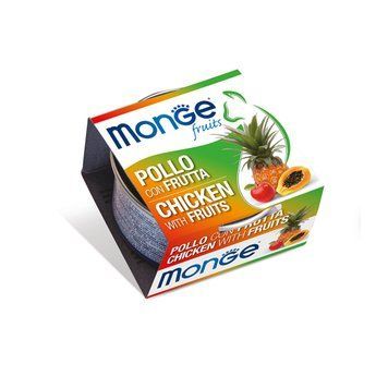 Влажный корм для кошек MONGE CAT Adult курица с фруктами Monge_70013376 фото