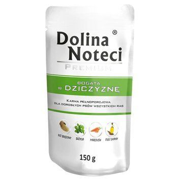 Пауч Dolina Noteci Premium для собак з дичиною DN 150 (687) фото