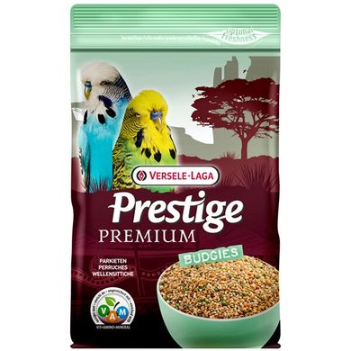 Полнорационный корм для волнистых попугаев Versele-Laga Prestige Premium Вudgies 216996 фото