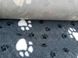 Міцний килимок Vetbed Big Paws сірий, 80х100 см VB-022 фото 5