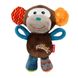 Іграшка для Собак Gigwi Plush Friendz Мавпочка з пищалкою 16х8х8 см Gigwi6286 фото 1
