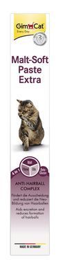Паста GimCat Every Day Malt-Soft Paste Extra для кошек, выведение шерсти из желудка, 100 г G-407531/417936 фото