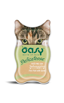 Влажный корм для кошек OASY CAT Дичь oasy_3017342269 фото