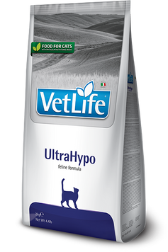 Сухой лечебный корм для кошек Farmina Vet Life UltraHypo диет. питание, при пищевой аллергии, 2 кг PVT020169S фото
