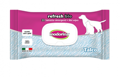 Салфетки для собак Inodorina Refresh Bio с тальком 30 шт 230.0050.001 фото