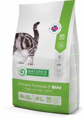 Сухой корм для взрослых стерилизованных котов и кошек для профилактики и лечения МКБ Nature's Protection Urinary Formula-S 2кг NPS45770 фото