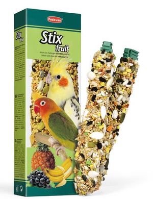 Дополнительный корм для средних попугаев Padovan Stix Fruit Parrocchetti PP00347 фото