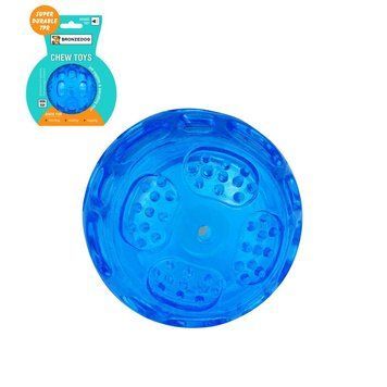 Игрушка для собак BronzeDog CHEW Звуковой мяч 7 см YT86076-B фото
