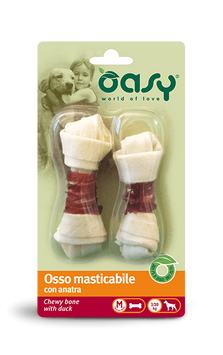 Лакомства для собак OASY DOG Chewy Bone утка -M- (2 pcs) oasy_3017341026 фото