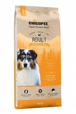 Сухий корм для дорослих собак всіх порід Chicopee CNL Adult Chicken & Rice з куркою і рисом 015271 фото