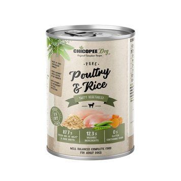 Консервы для собак Chicopee Dog Adult Pure Poultry & Rice птицей и рисом 018968 фото
