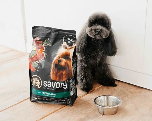 Сухой корм для собак малых пород Savory Small Breeds Fresh 1 кг (ягненок) Savory-30310 фото