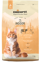 Сухий корм для котів, що живуть в приміщенні Chicopee CNL Cat Adult Indoor Beef з яловичиною 017978 фото