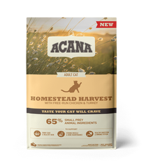 Сухий біологічний корм для котів Acana Homestead Harvest з куркою та індичкою a71437 фото
