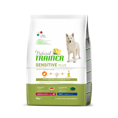 Сухой корм Natural Trainer Sensitive Plus Adult Medium&Maxi with Rabbit для взрослых собак средних и крупных пород (кролик), цена | Фото
