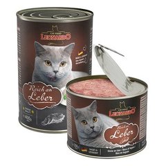 Консервы для кошек Leonardo Reich an Leber (мясо с печенью), цена | Фото