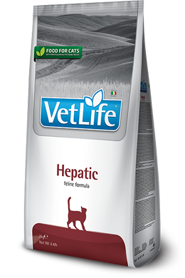 Сухой лечебный корм для кошек Farmina Vet Life Hepatic диет. питание, при хронической печеночной недостаточности, 2 кг PVT004173S фото