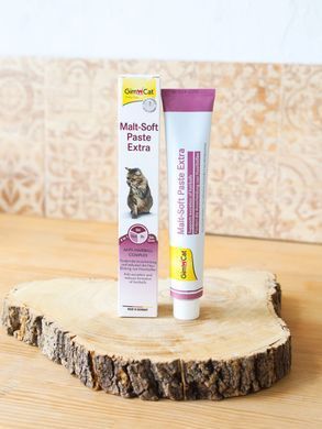 Паста GimCat Every Day Malt-Soft Paste Extra для кошек, выведение шерсти из желудка, 200 г G-417127/417943 фото