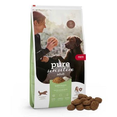 Сухой беззерновой корм для собак MERA ps Insect protein с протеинами насекомых 4025877565342 фото