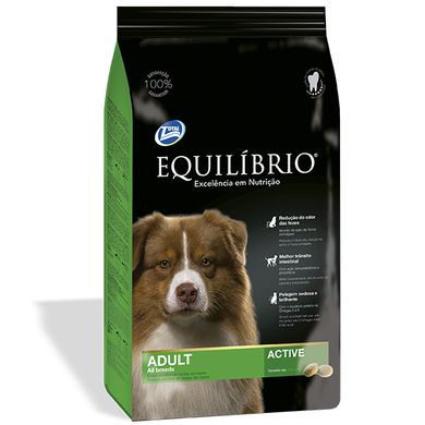 Сухой суперпремиум корм для собак средних пород Equilibrio Dog Adult Active ЭСВС2 фото