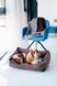 Вельветовий лежак Harley&Cho Dreamer Velvet для собак і котів HC-3102582 фото 3