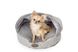 Лежак-норка Harley&Cho Cover для собак і кішок з капюшоном HC-2412017 фото 4