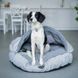 Лежак-норка Harley&Cho Cover для собак и кошек с капюшоном HC-2412017 фото 13