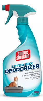 Средство для нейтрализации неприятных запахов в кошачьих туалетах Simple Solution Cat Litter box deodorizer 82417 фото