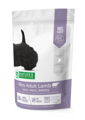 Сухий корм для дорослих собак малих порід з ягнятиною Mini Adult Lamb Small Breeds 500г NPS45733 фото
