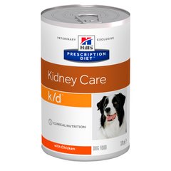 Влажный корм для собак Hill's Prescription diet k/d Kidney Care с курицей, цена | Фото