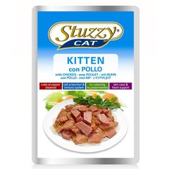 Корм для котят Stuzzy Cat Kitten с курицей в соусе, цена | Фото